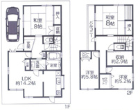 高槻市大塚町２丁目　中古戸建の画像