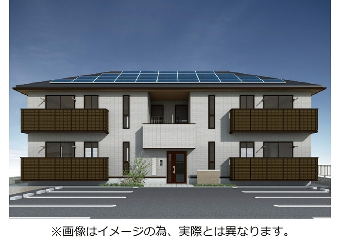 ヴェルデ・ルーチェの外観|外観パース