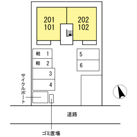 ヴェルデ カーサの区画図