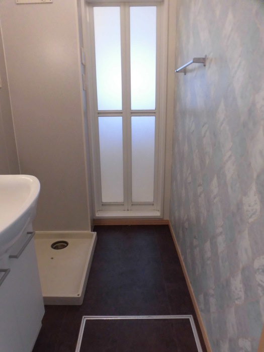 ホームパーティー Ⅱ号館の洗面所|Ⅱ205 洗面所・洗濯機置き場