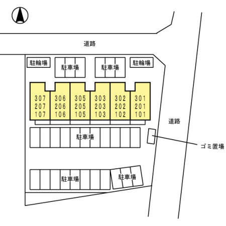 セレーネの区画図