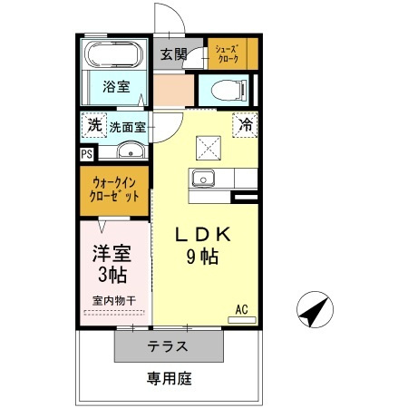 セジュールＧの間取り