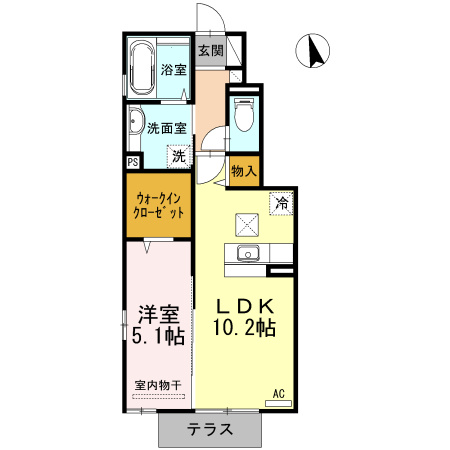 アビテプレミールの間取り