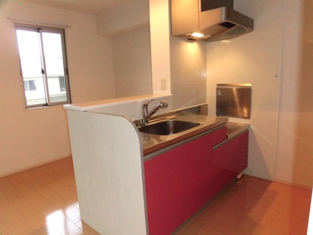 N's BLANC A棟のキッチン|A202 対面キッチン