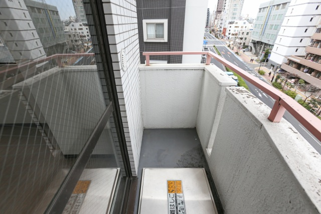 スカイコート後楽園第2のバルコニー