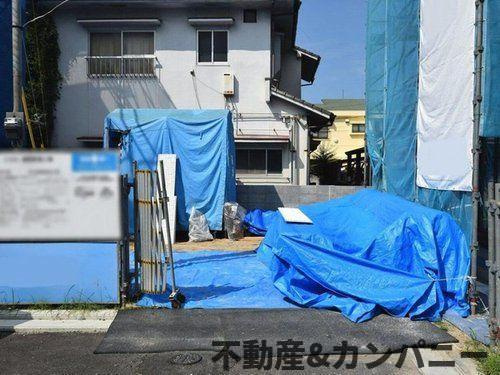 松山市古川南３丁目の新築一戸建の駐車場|駐車場です