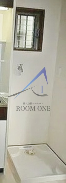 カーサみどりの設備|洗濯機置場です。