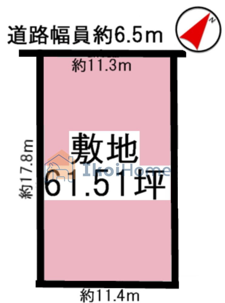 神戸市西区樫野台2丁目　土地の土地図|●年中無休：当日予約可●整形地の為、ご希望建築プランの間取りが入りやすいです。