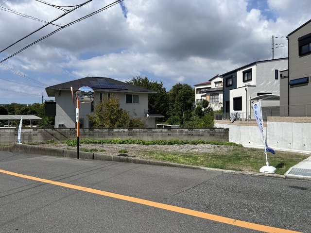 貝塚市水間　建築条件なし土地の外観|お好きなハウスメーカー・工務店で建築できます♪
敷地面積約44坪！