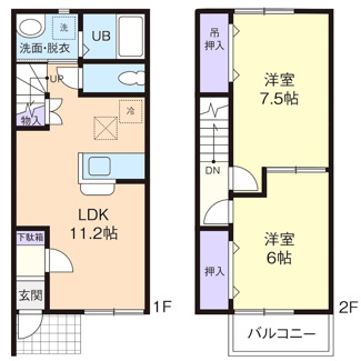 【間取り】 | ハッピーベル