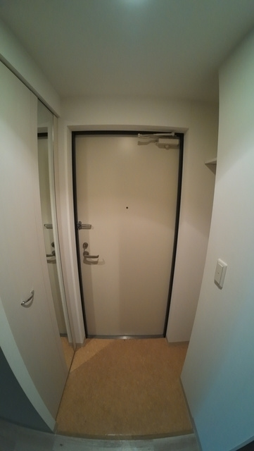 プレジールの玄関