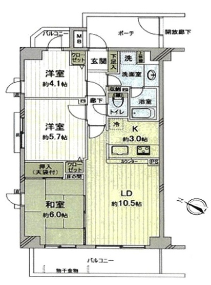 【間取り】 | ソフィア上福岡