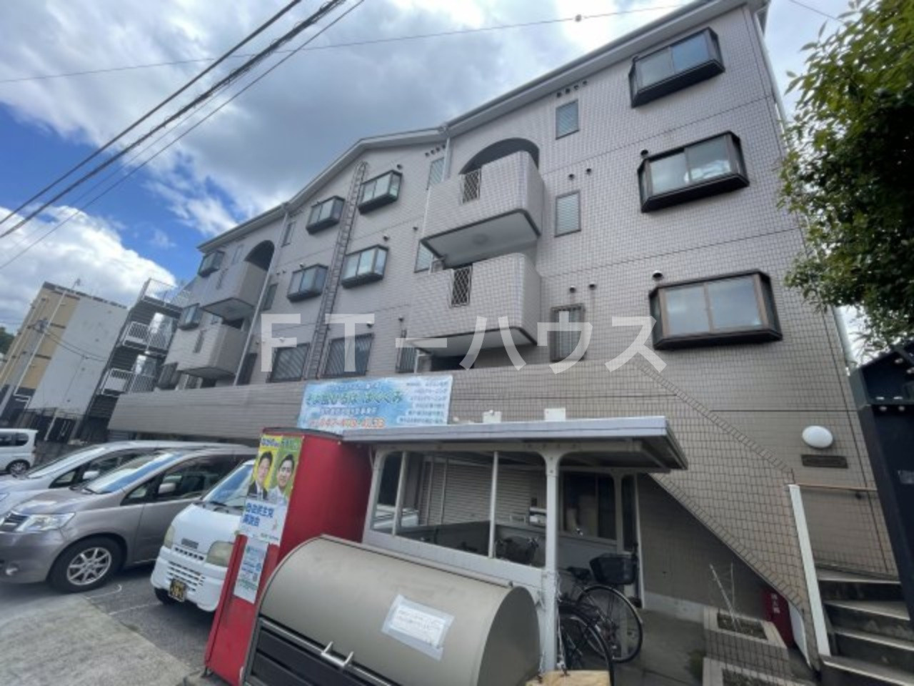 ベルメゾンの外観