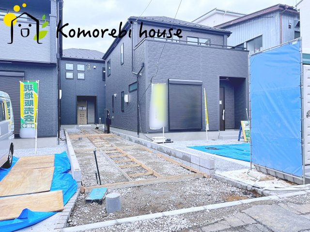 さいたま市大和田町18期　新築一戸建て　グラファーレ　03の前面道路含む現地写真|1/10　撮影済み