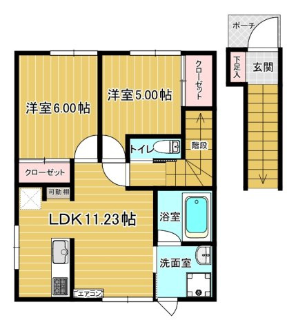 グランデアンの間取り