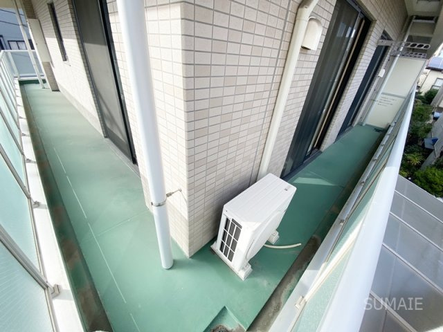 プライムコートのバルコニー