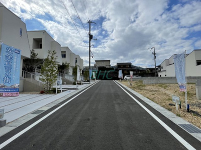 【前面道路含む現地写真】 | 大平１丁目　バードタウン石山大平BH　56号地