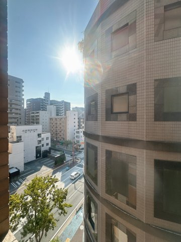 【展望】 | アーバンパレスアクス大濠Ⅲ☆仲介手数料無料☆ | キッチン窓からの眺望