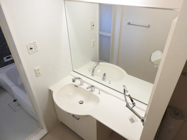 まなび野八番館の洗面所