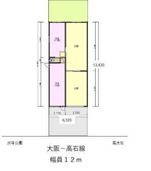 浜寺元町ＲＳの間取り