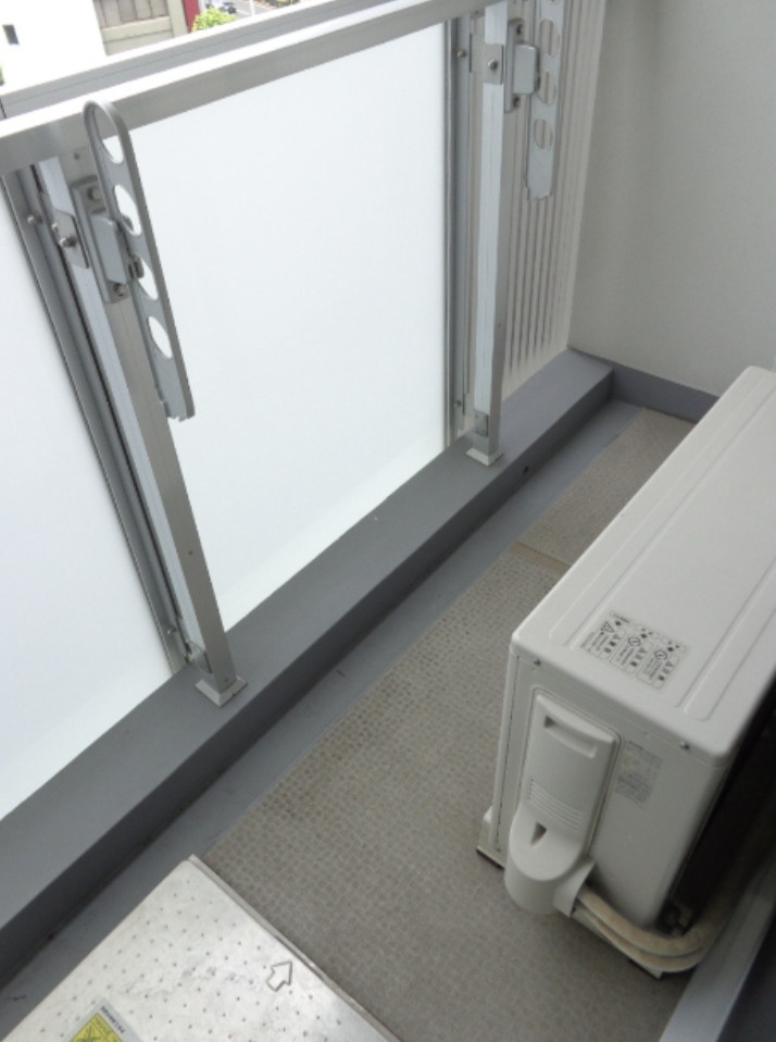 プラウドフラット隅田リバーサイドのバルコニー