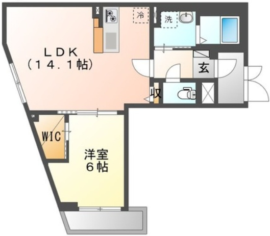 メゾンボヌール大泉学園の間取り