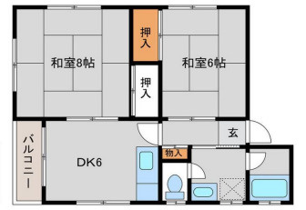 ハイムオークラの間取り