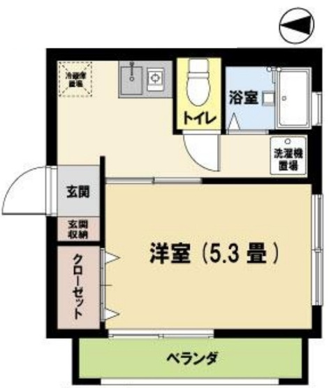 【間取り】 | 大山マイコーポA棟 | ２０１４年リフォーム済みのお部屋です！室内、綺麗に利用されています。