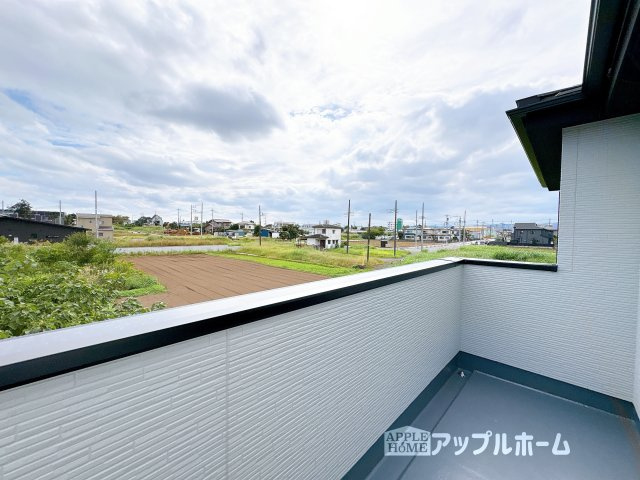 【新築住宅】KIS坂戸市片柳5期 1号棟のバルコニー