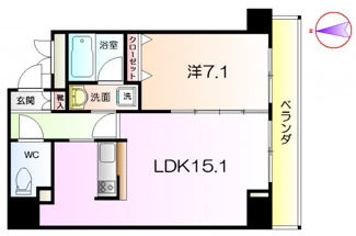 【間取り】 | セントラル堺東