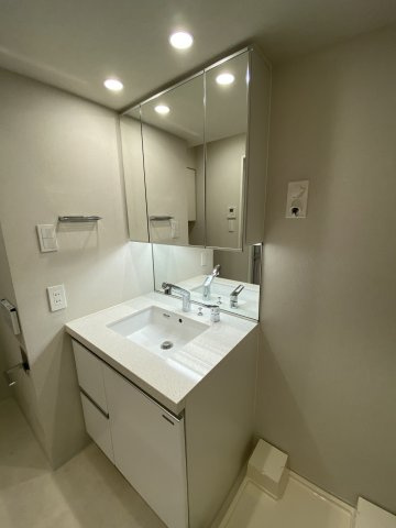 オープンレジデンシア品川の洗面所|使いやすい洗面所です