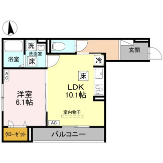 【間取り】 | Noble Palais新曽