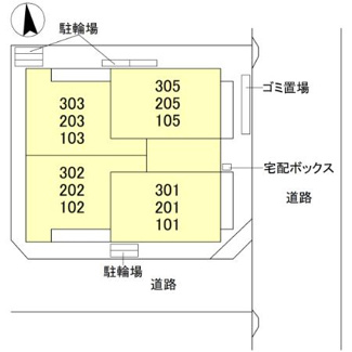 【区画図】 | Noble Palais新曽