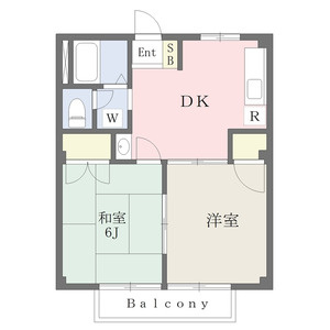 サンビレッジ　Ａ棟の間取り