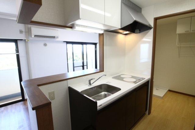 学園西カレッジハイツのキッチン