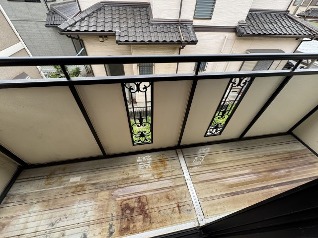 サニーコートBのバルコニー