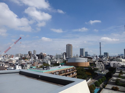 【展望】 | 藤和新宿番衆町コープ | バルコニーからの眺望です