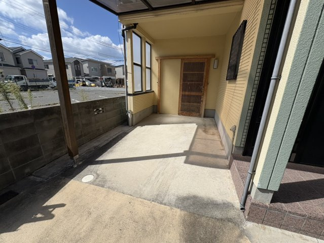 神戸市西区王塚台7丁目　戸建の駐車場