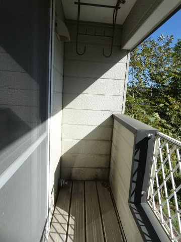 ハイツゴールドのバルコニー