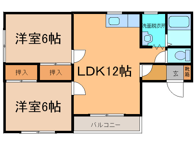 ハイツゴールドの間取り