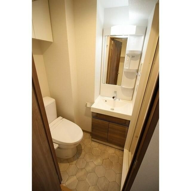 プレール・ドゥーク西川口Ⅱの洗面所