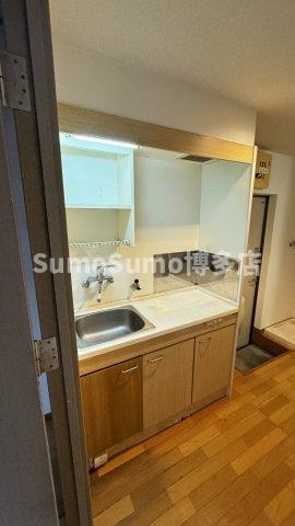 ボヌール博多のキッチン