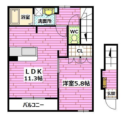 Casa Pastoraleの間取り