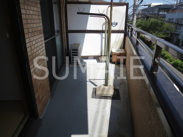 第一プラムフラワーガーデンのバルコニー|バルコニースペース。