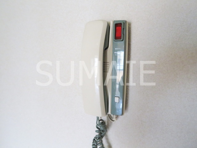 第一プラムフラワーガーデンのセキュリティ|インターホン完備。