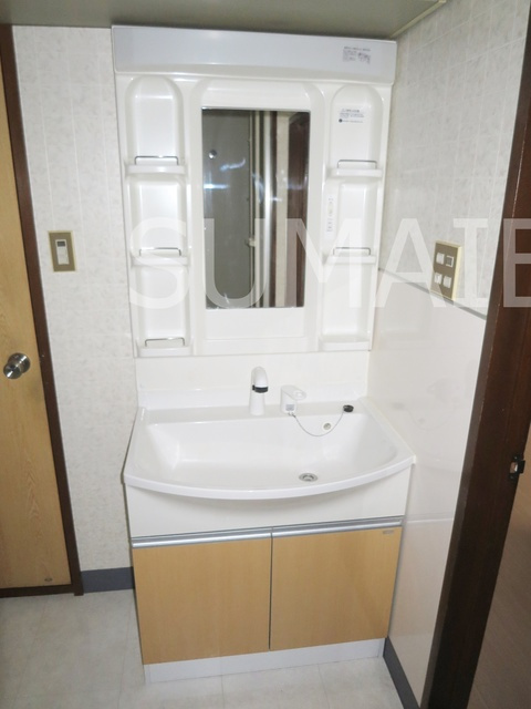 第一プラムフラワーガーデンの洗面所|シャンプードレッサー。