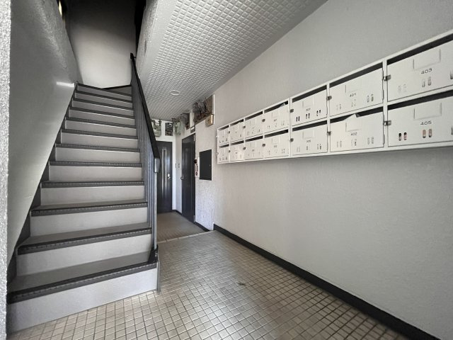 パーク南マンションのエントランス