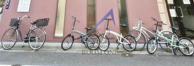 伊井ビルのその他共用部分|駐輪スペースです。