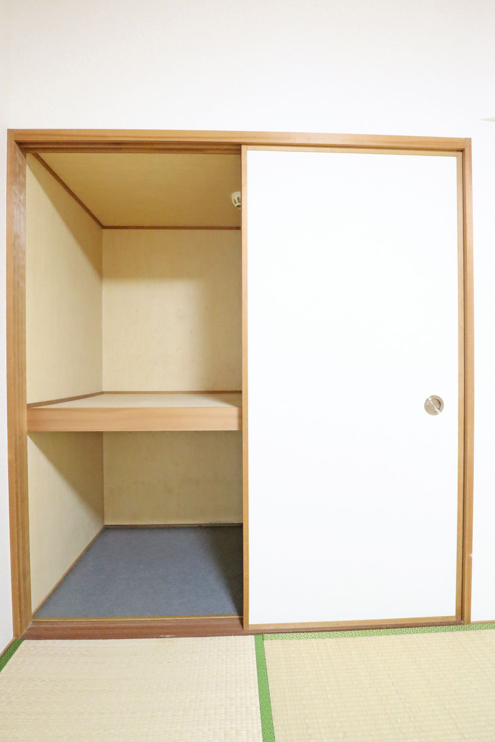 リベール栗山の収納|和室 6帖 押入れ