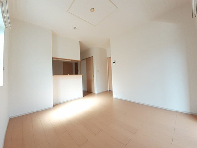 【居間・リビング】 | ハマナスⅠ | 使いやすいリビングです